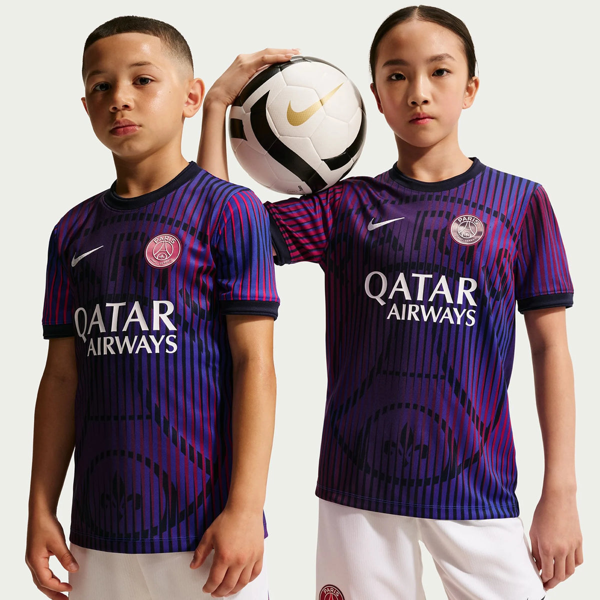 Paris Saint-Germain Youth Pre Match Training Jersey 2 26/27