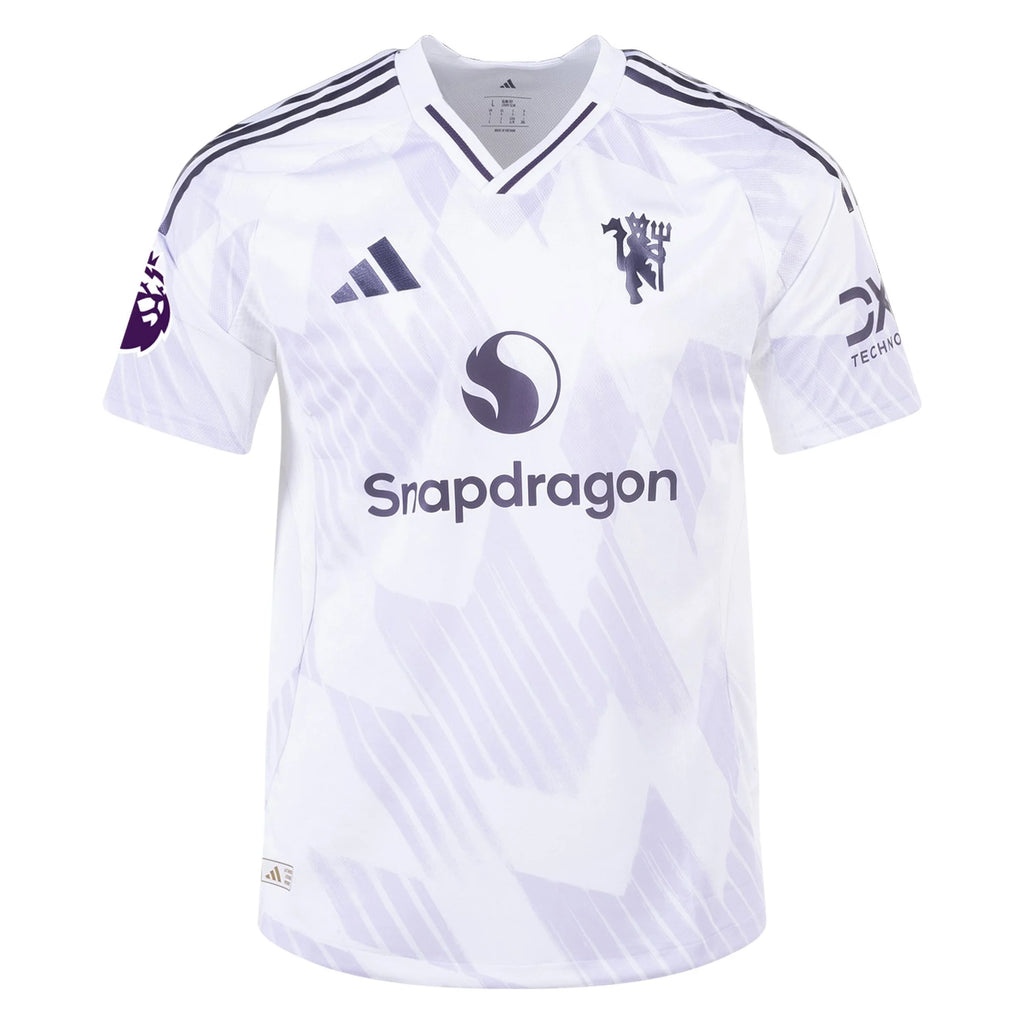 Men's Authentic B. Fernandes Manchester United Away Jersey 25/26