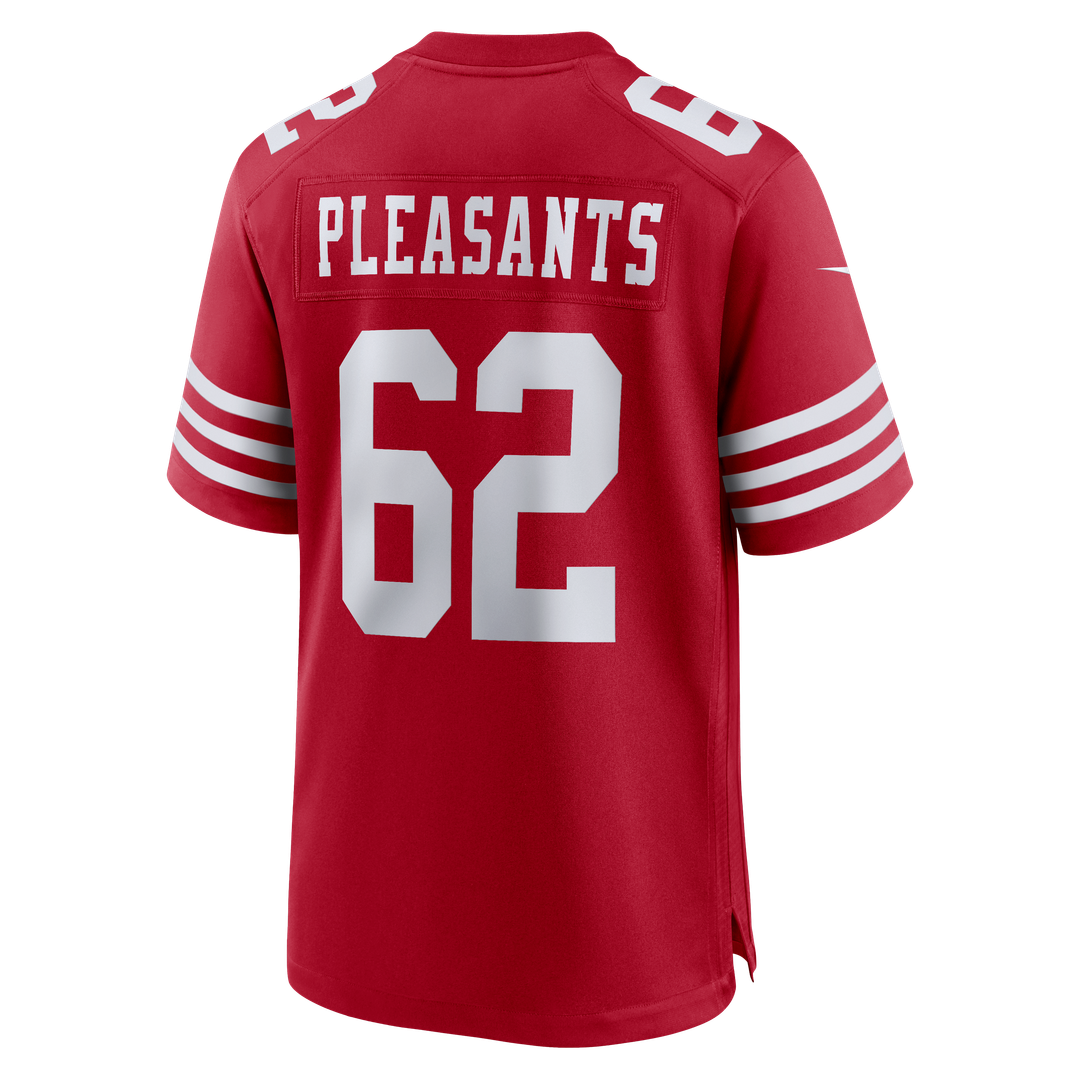 Men's San Francisco 49ers Austen Pleasants Scarlet Team