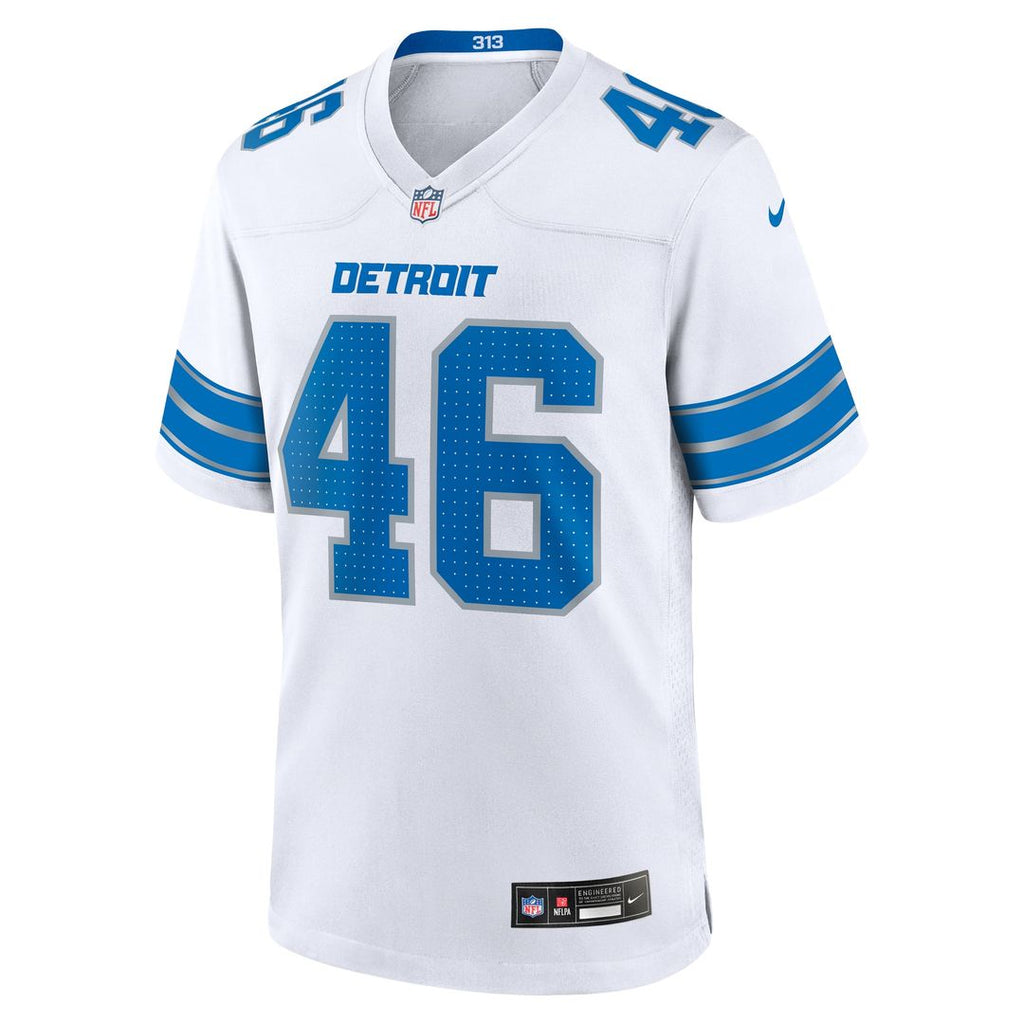 Men's Detroit Lions Jack Campbell Blue