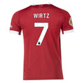 Men's Authentic Wirtz Liverpool Home Jersey 25/26