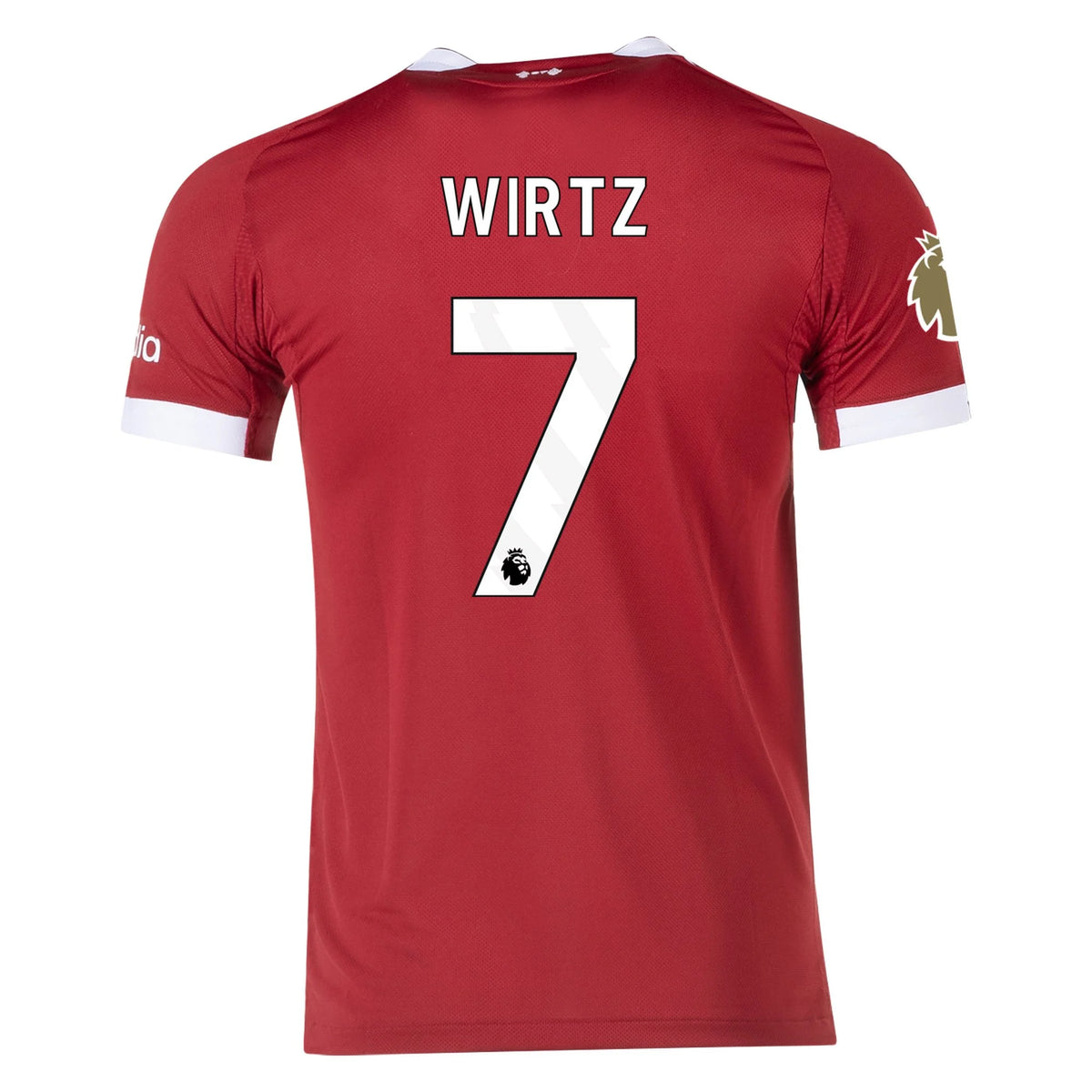 Men's Authentic Wirtz Liverpool Home Jersey 25/26