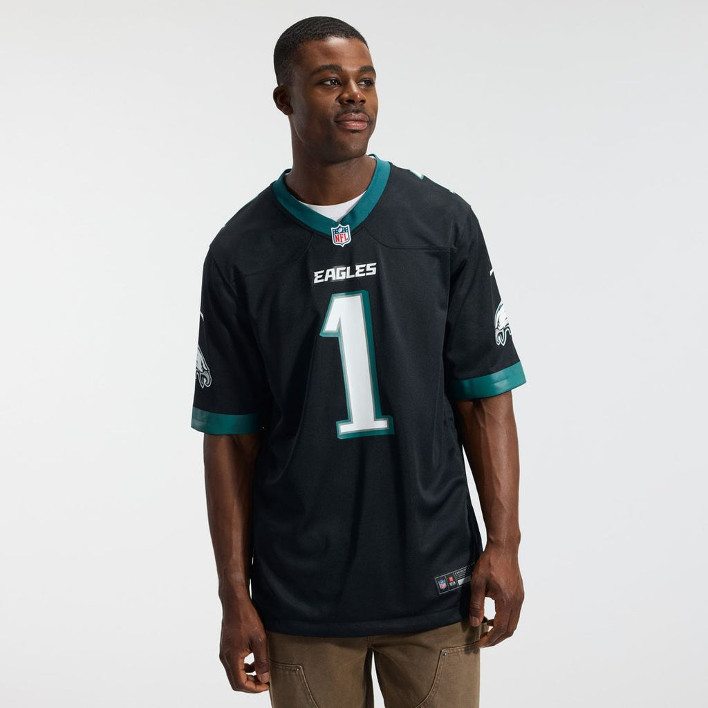 Men's Philadelphia Eagles Jalen Hurts Black Alternate