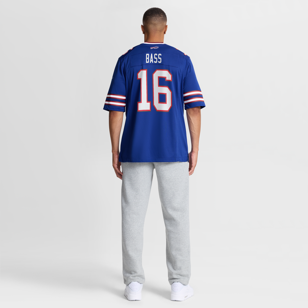Men's Buffalo Bills Tyler Bass Royal Team