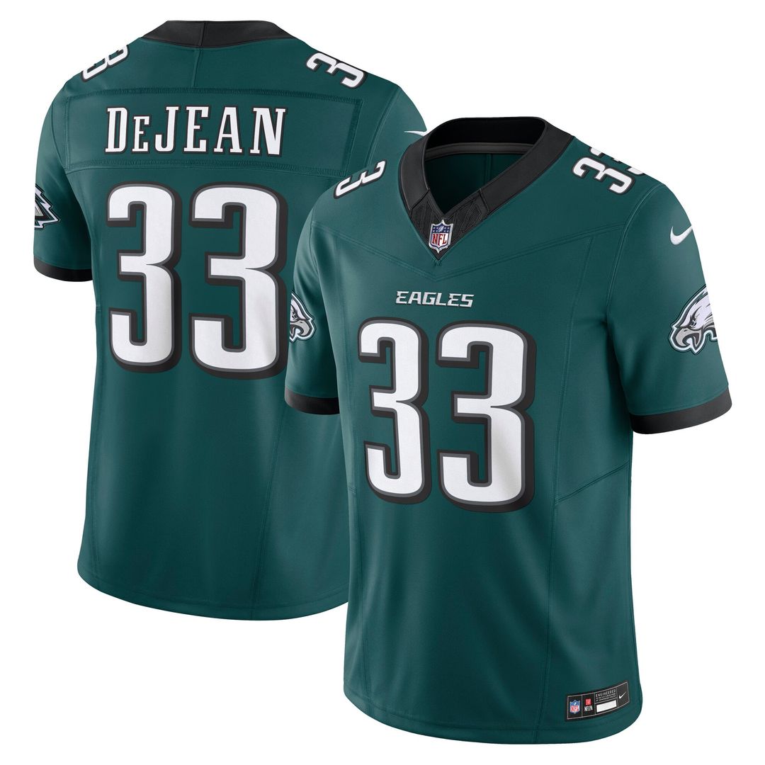 Men's Philadelphia Eagles Cooper DeJean Midnight Green Team Vapor F.U.S.E.
