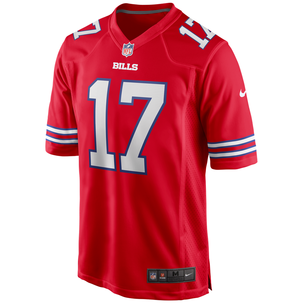 Men's Buffalo Bills Josh Allen Royal Team Game Player Jersey