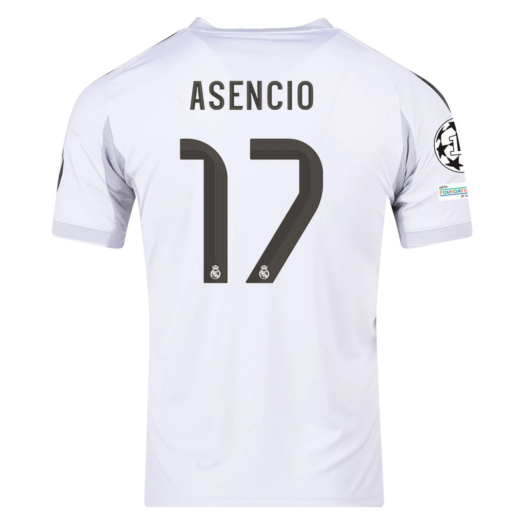 Men's Replica Asencio Real Madrid Home Jersey 25/26