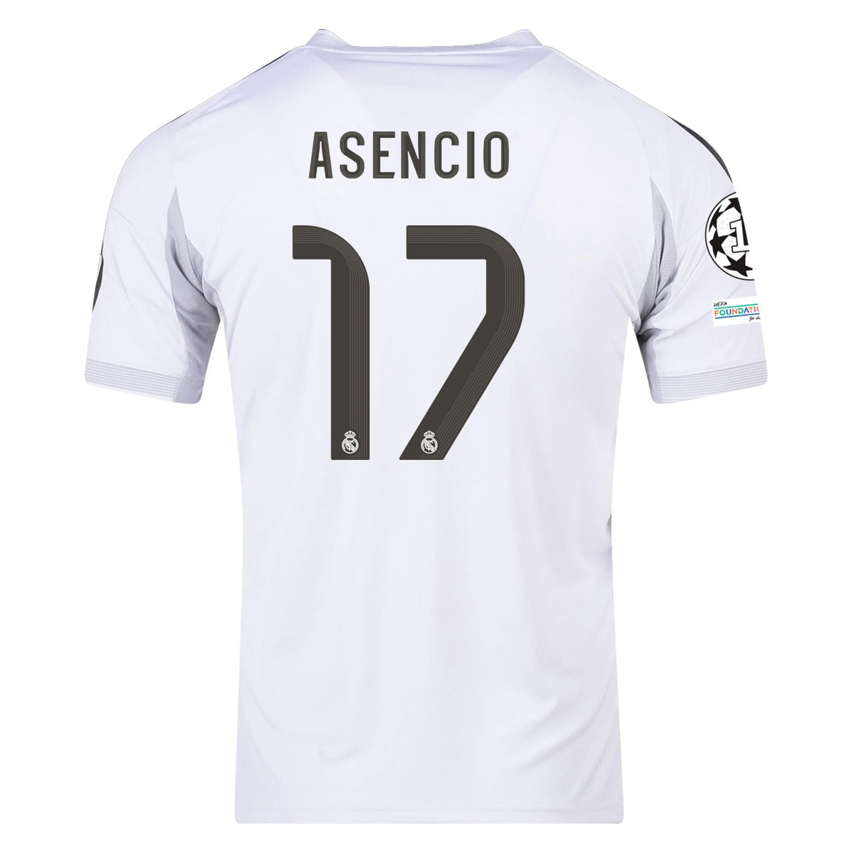 Men's Replica Asencio Real Madrid Home Jersey 25/26