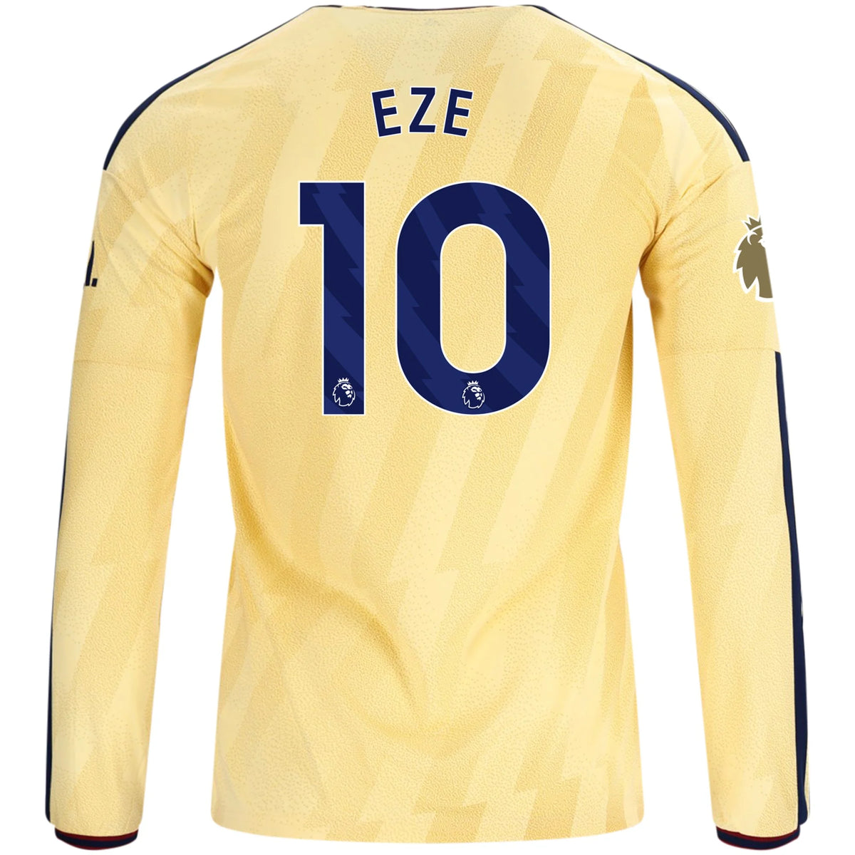 Men's Replica Eze Arsenal Long Sleeve Third Jersey 26/27