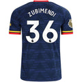 Men's Replica Zubimendi Arsenal Away Jersey 26/27