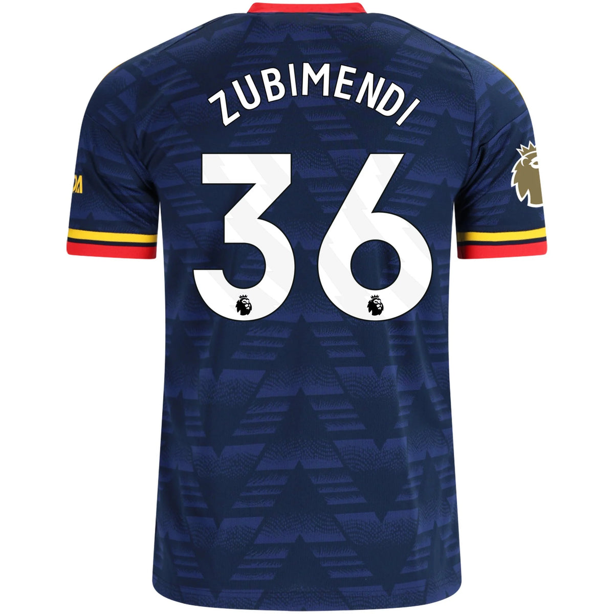 Men's Replica Zubimendi Arsenal Away Jersey 26/27