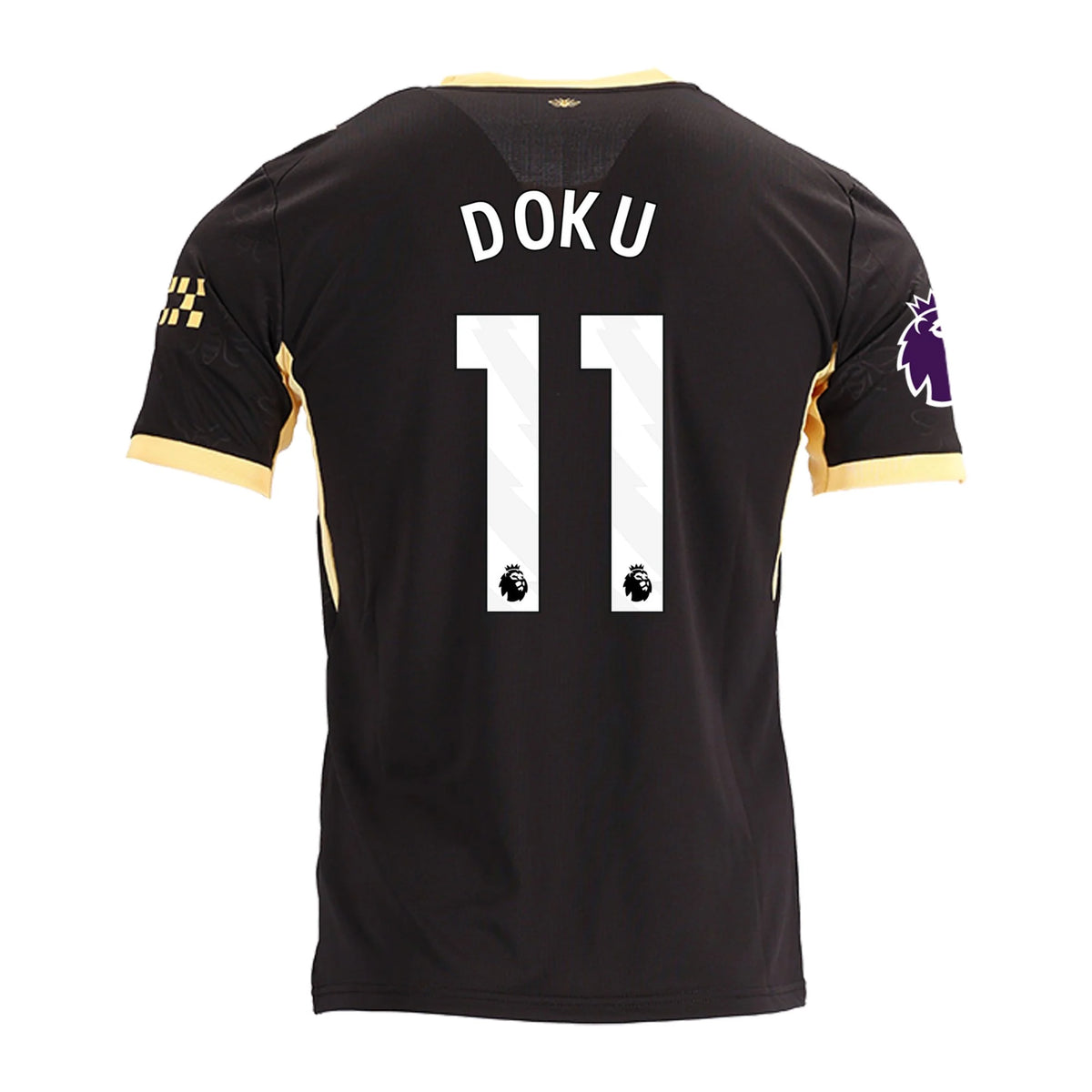 Men's Replica Doku Manchester City Away Jersey 26/27