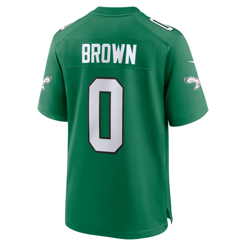 Men's Philadelphia Eagles Marquise Brown Midnight Green Team