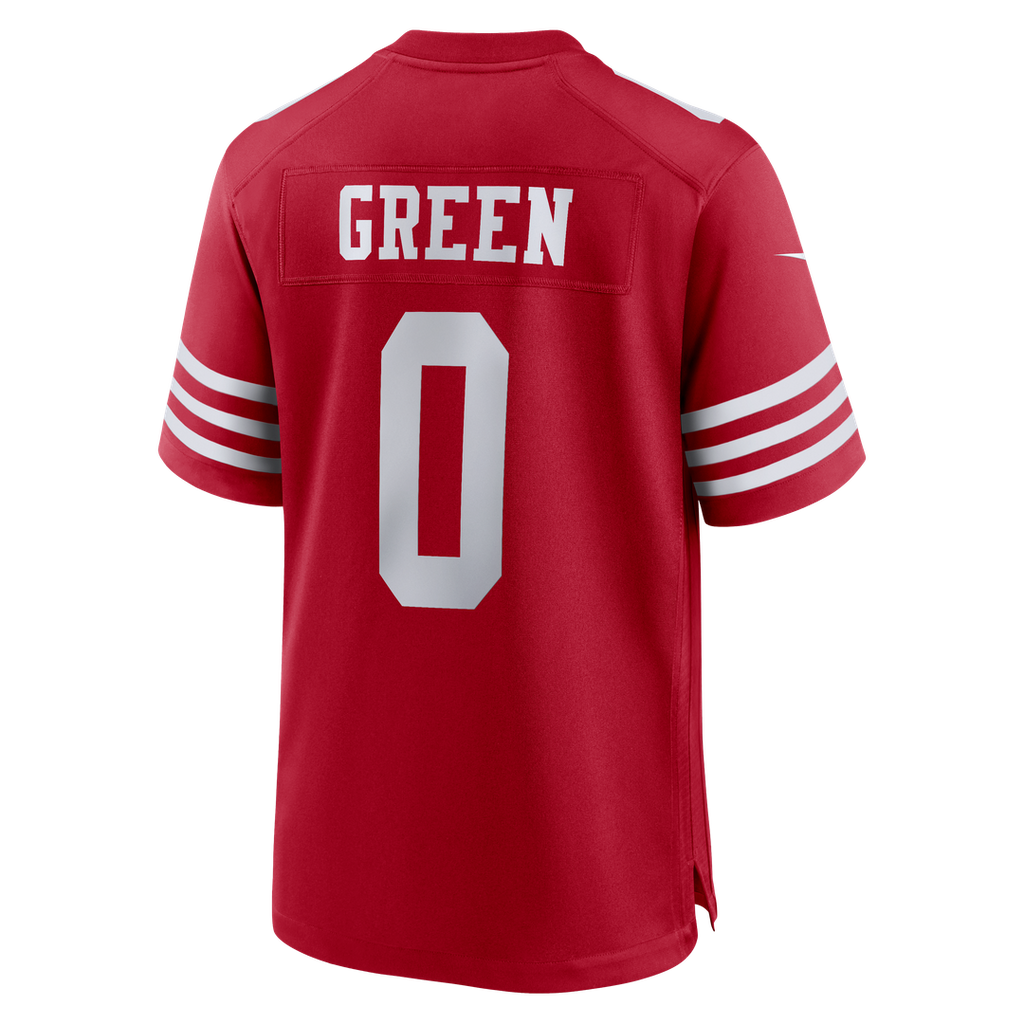 Men's San Francisco 49ers Renardo Green Scarlet