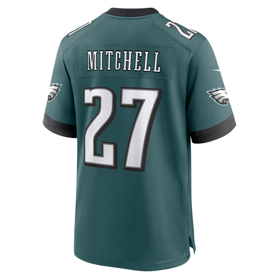Men's Philadelphia Eagles Quinyon Mitchell Midnight Green Team