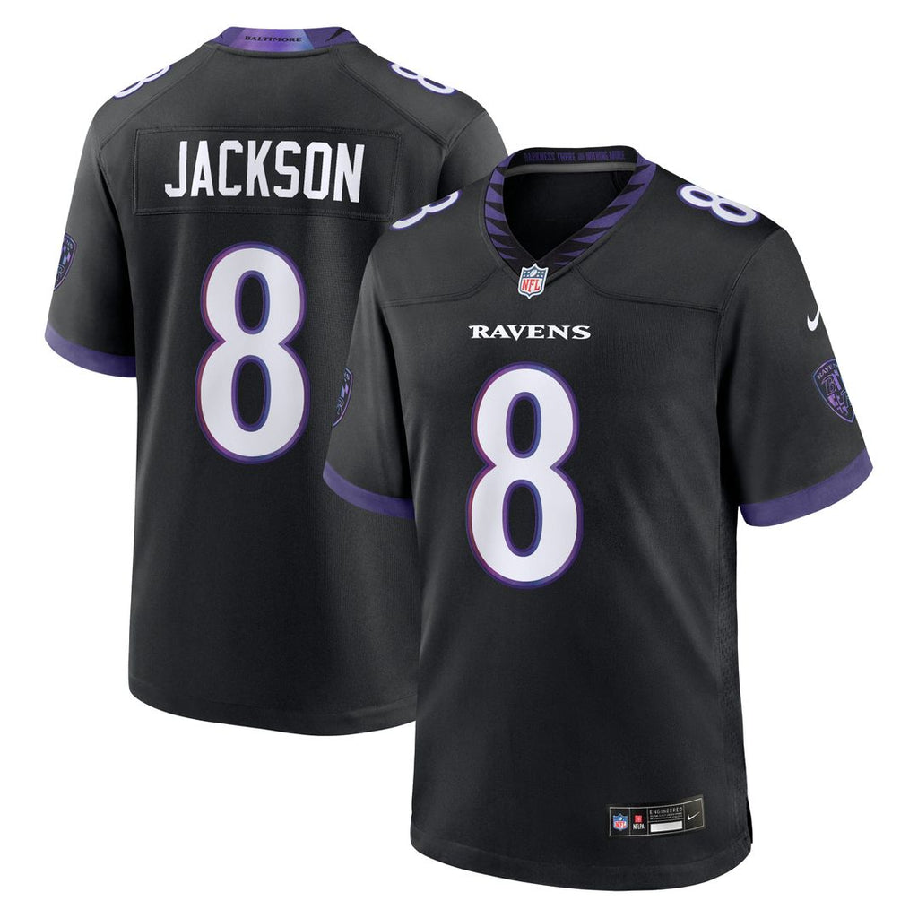 Men's Baltimore Ravens Lamar Jackson White