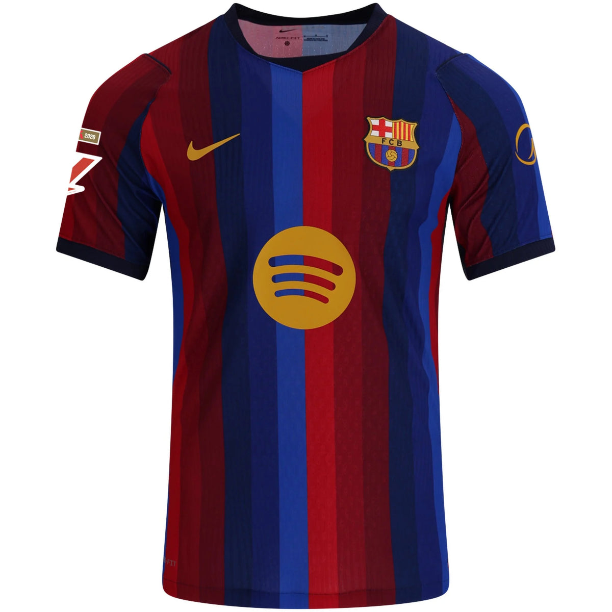 Men's Authentic Fermin Barcelona Home Jersey 26/27