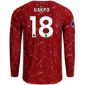 Men's Authentic Gakpo Liverpool Long Sleeve Home Jersey 26/27