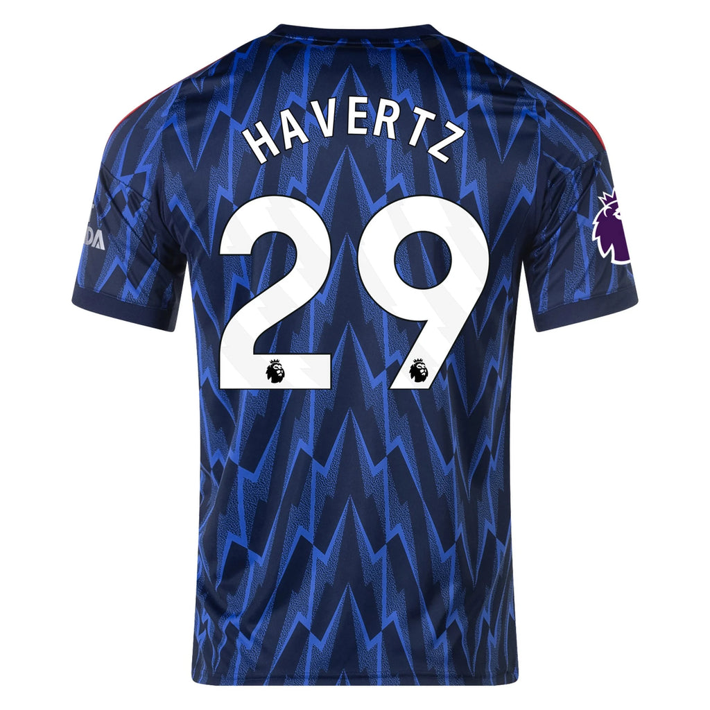 Men's Replica Havertz Arsenal Away Jersey 25/26