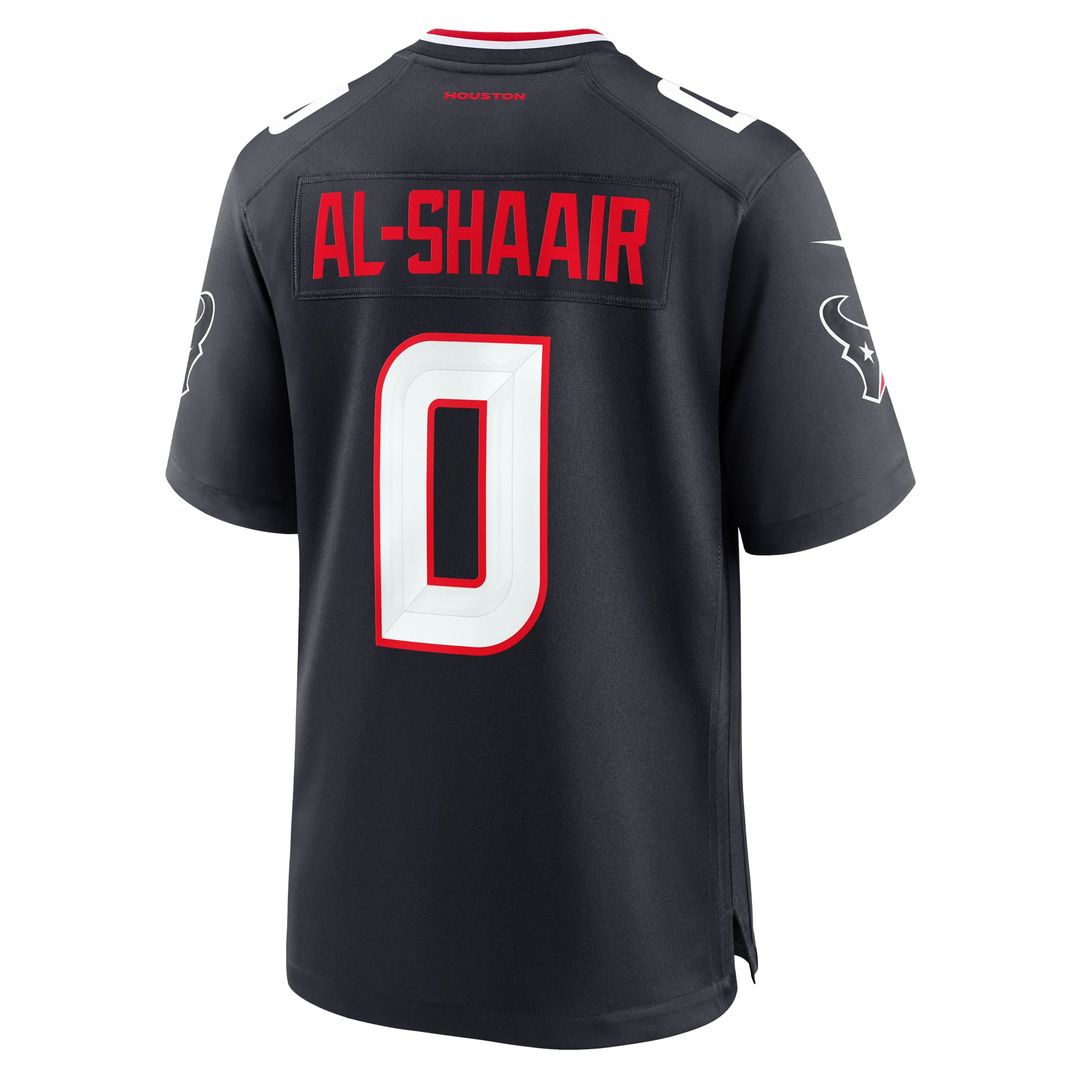 Men's Houston Texans Azeez Al-Shaair Red Alternate