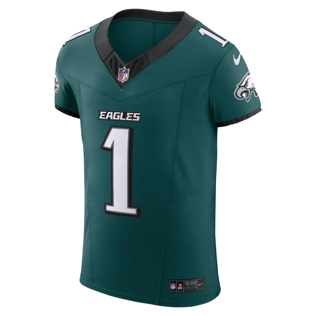Men's Philadelphia Eagles Jalen Hurts Kelly Green Alternate Vapor F.U.S.E. Elite Jersey