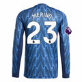 Men's Authentic Merino Arsenal Long Sleeve Away Jersey 25/26