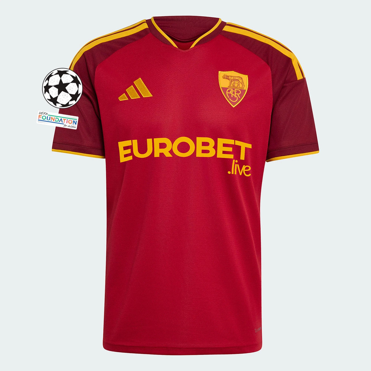 Men's Replica Roma Home Jersey 26/27 UCL