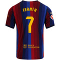 Men's Authentic Fermin Barcelona Home Jersey 26/27