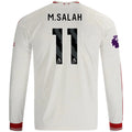 Men's Replica M.Salah Liverpool Long Sleeve Away Jersey 26/27