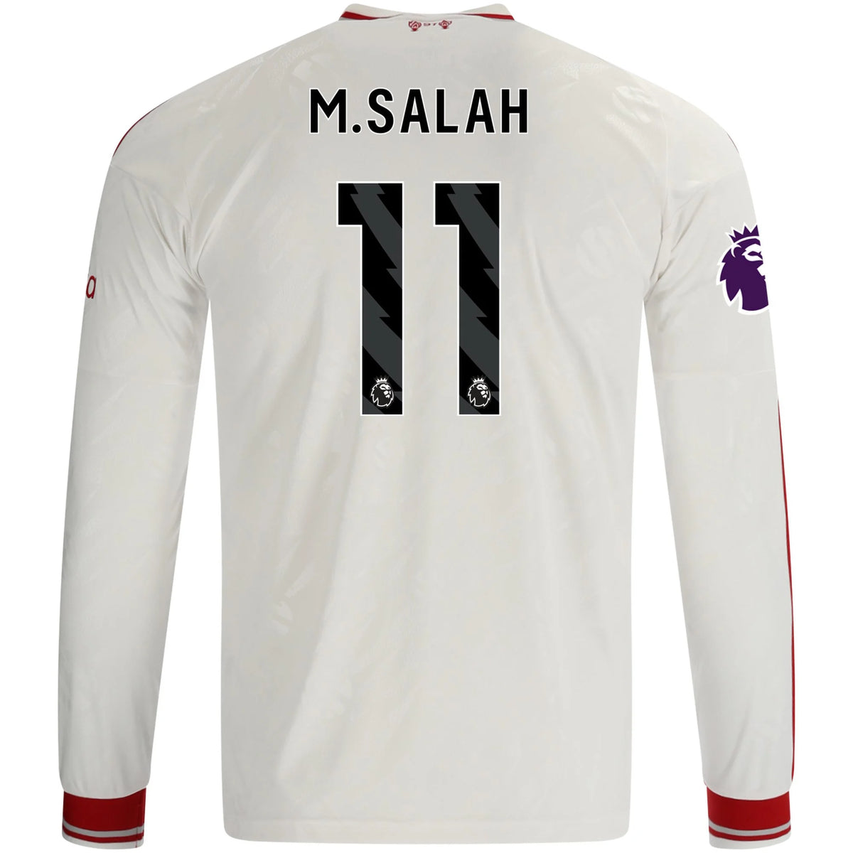 Men's Replica M.Salah Liverpool Long Sleeve Away Jersey 26/27