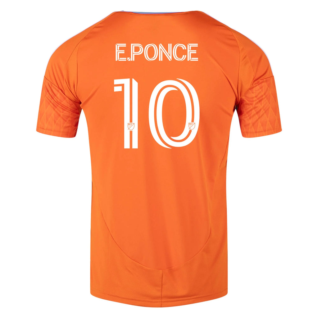 Men's Replica E. Ponce Houston Dynamo Home Jersey 25/26