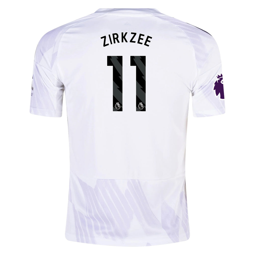 Kid's Replica Zirkzee Manchester United Away Jersey 25/26