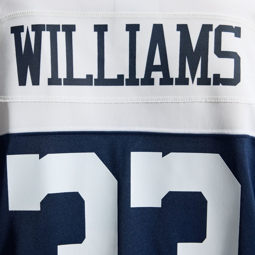 Men's Dallas Cowboys Javonte Williams White