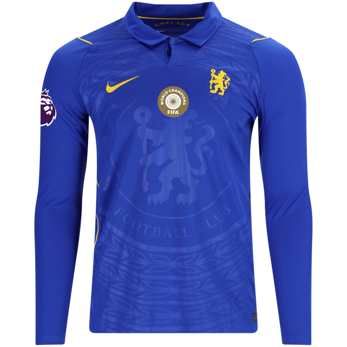 Men's Replica Palmer Chelsea Long Sleeve Home Jersey 26/27