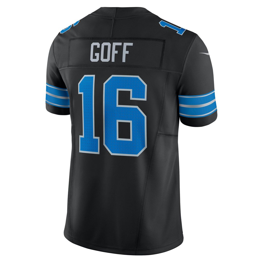 Men's Detroit Lions Jared Goff White Vapor F.U.S.E.