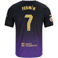 Men's Authentic Fermin Barcelona Away Jersey 26/27