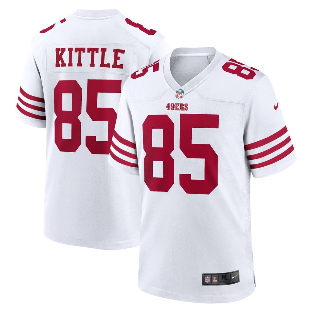 Men's San Francisco 49ers George Kittle White Player