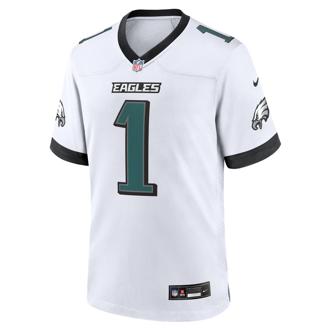 Men's Philadelphia Eagles Jalen Hurts Black Alternate