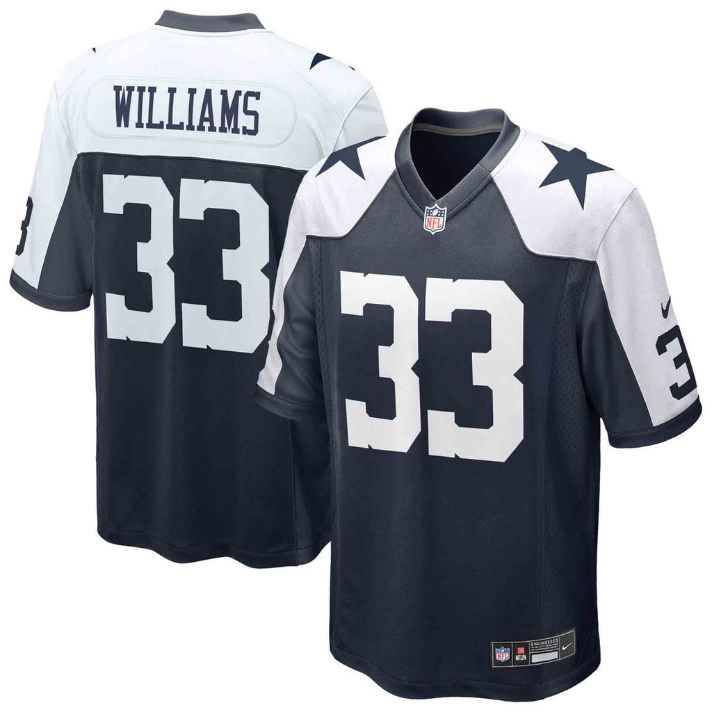 Men's Dallas Cowboys Javonte Williams White