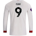 Men's Authentic Isak Liverpool Long Sleeve Away Jersey 26/27