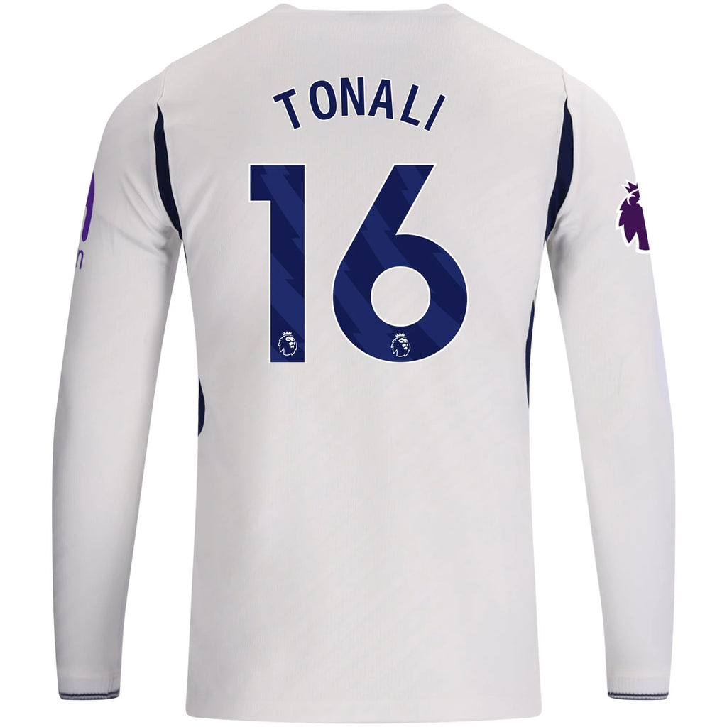 Men's Replica Tonali Tottenham Hotspur Long Sleeve Home Jersey 26/27