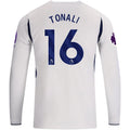 Men's Replica Tonali Tottenham Hotspur Long Sleeve Home Jersey 26/27