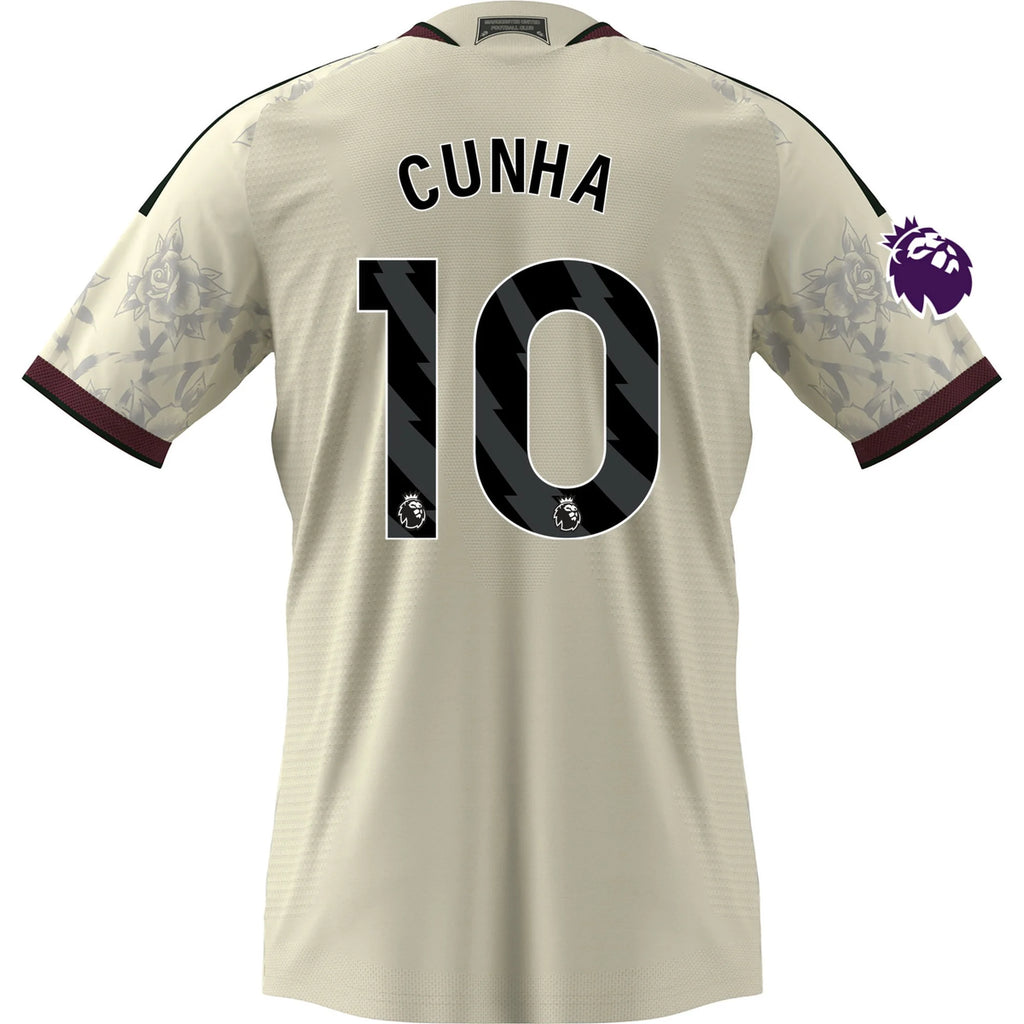 Men's Authentic Cunha Manchester United Third Jersey 26/27