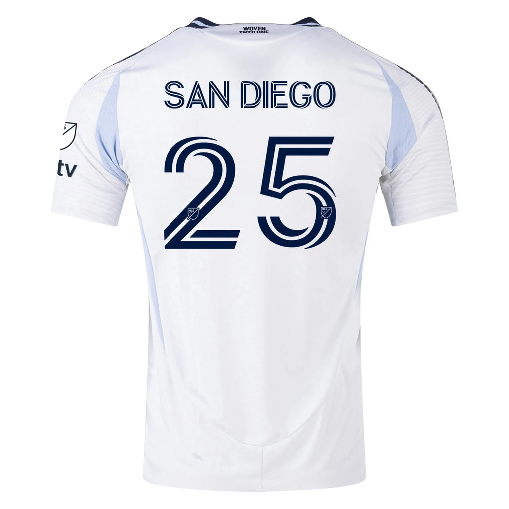 Men's Authentic San Diego San Diego FC Away Jersey 25/26