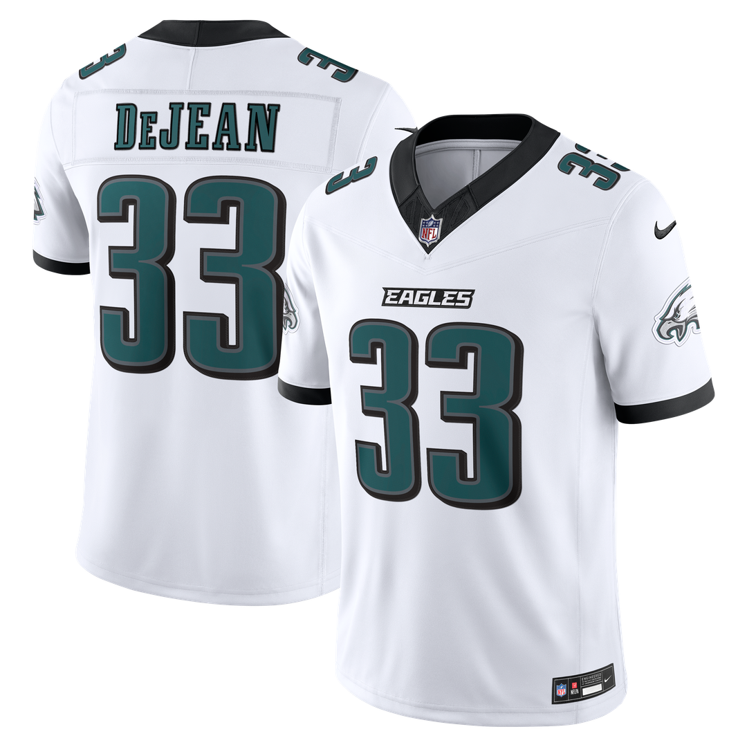 Men's Philadelphia Eagles Cooper DeJean Kelly Green Alternate Vapor F.U.S.E. Stitched