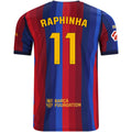 Men's Replica Raphinha Barcelona Home Jersey 26/27