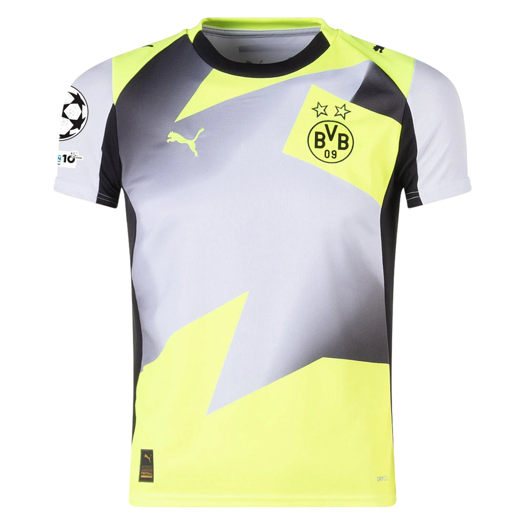 Kid's Replica Borussia Dortmund Away Jersey 25/26 UCL