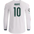 Men's Authentic Mbappe Real Madrid Long Sleeve Home Jersey 26/27