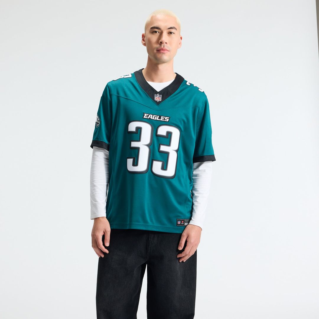 Men's Philadelphia Eagles Cooper DeJean Midnight Green Team Vapor F.U.S.E. Stitched
