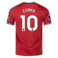 Men's Replica Cunha Manchester United Home Jersey 25/26